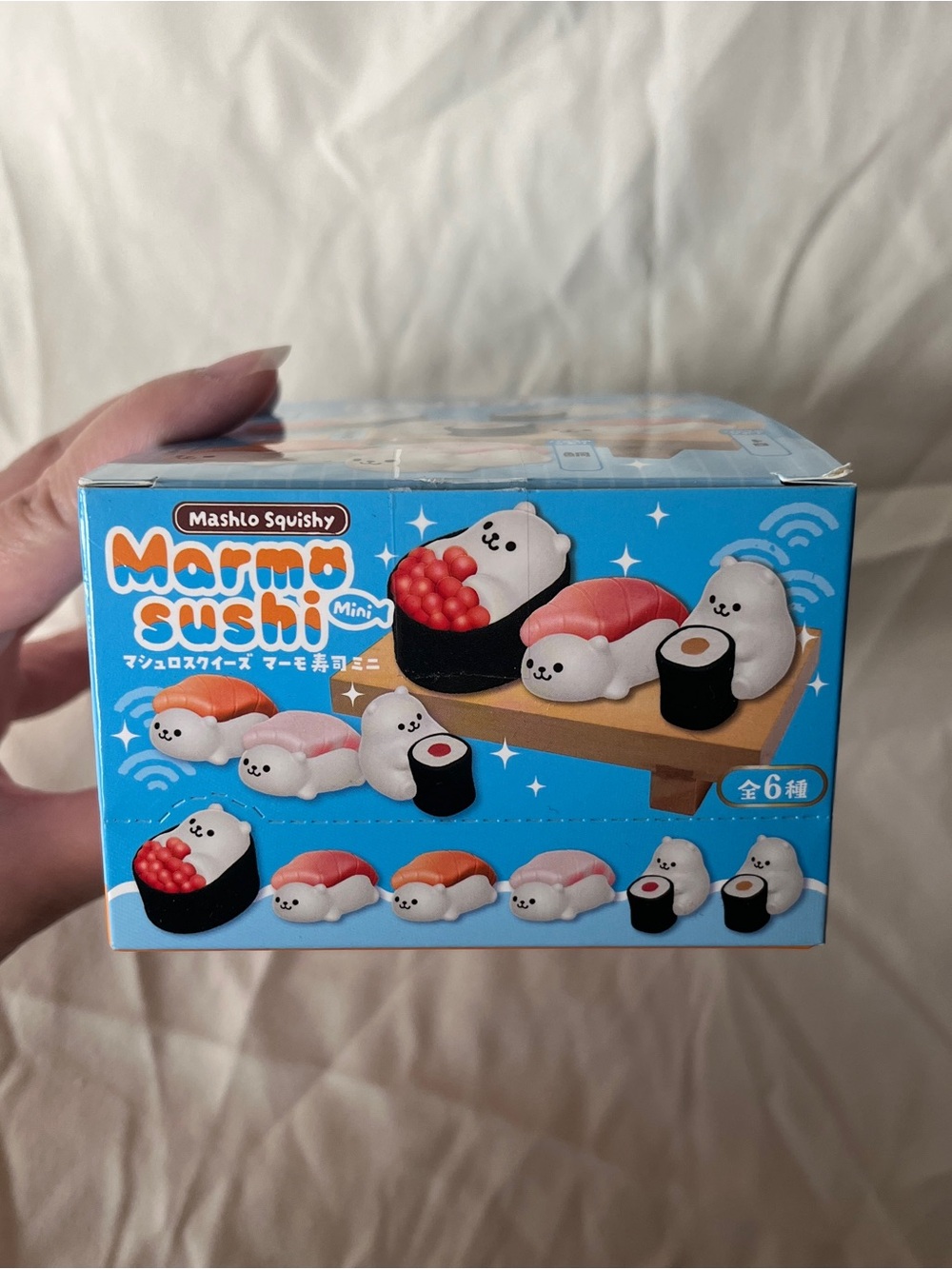 NEW iBloom Mashlo Squishy Marmo Sushi (Set of 6) - Picture 6 of 9